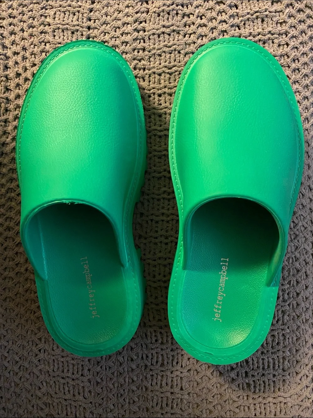 Jeffrey Campbell Clogge Platform Mules